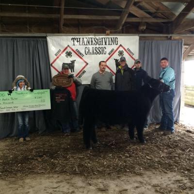 HenryCountyBeef's tweet photo. Congrats to Austin Porter on a successful year!!! Hope to see you in Nov27&amp;28 #ThrowbackThursday @porterdavid2 http://t.co/7TrUPPzcuK