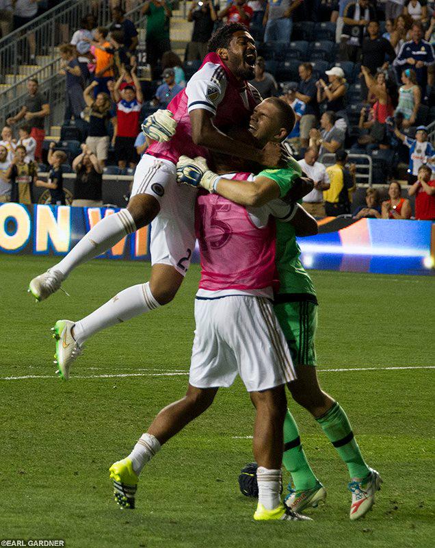 HO_SOCCER's tweet photo. @PhilaUnion reach #USOpenCup2015 final with @jmacdaddy77 and Paulo Grilo. Congratulations!!!!
#hosoccer #neverbeaten http://t.co/1EVN1e9fBv