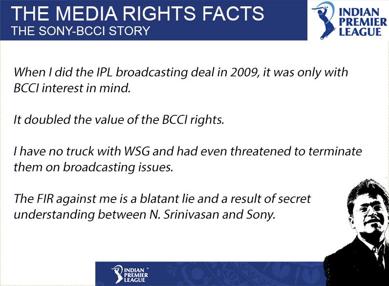 LalitKModi's tweet image. THE MEDIA RIGHTS FACTS: THE SONY BCCI STORY #IPL #LalitGate  READ THE HARD FACTS AND DECIDE FOR YOURSELF.