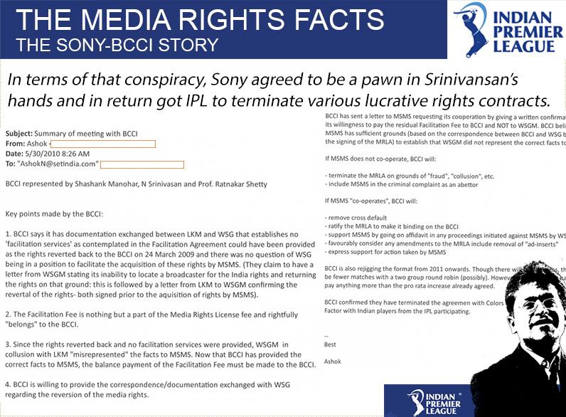 LalitKModi's tweet image. THE MEDIA RIGHTS FACTS: THE SONY BCCI STORY #IPL #LalitGate  READ THE HARD FACTS AND DECIDE FOR YOURSELF.