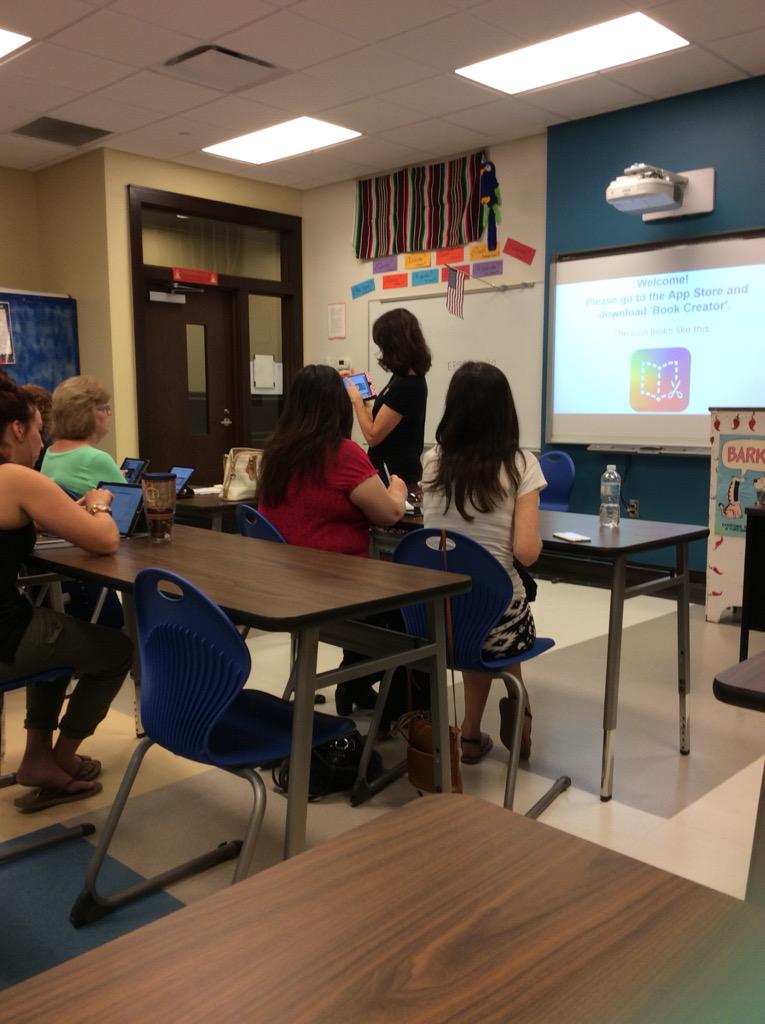 soonerlady84's tweet photo. Making books with Book Creator! Great ideas! #epsit2015 http://t.co/dsvxexfbGL