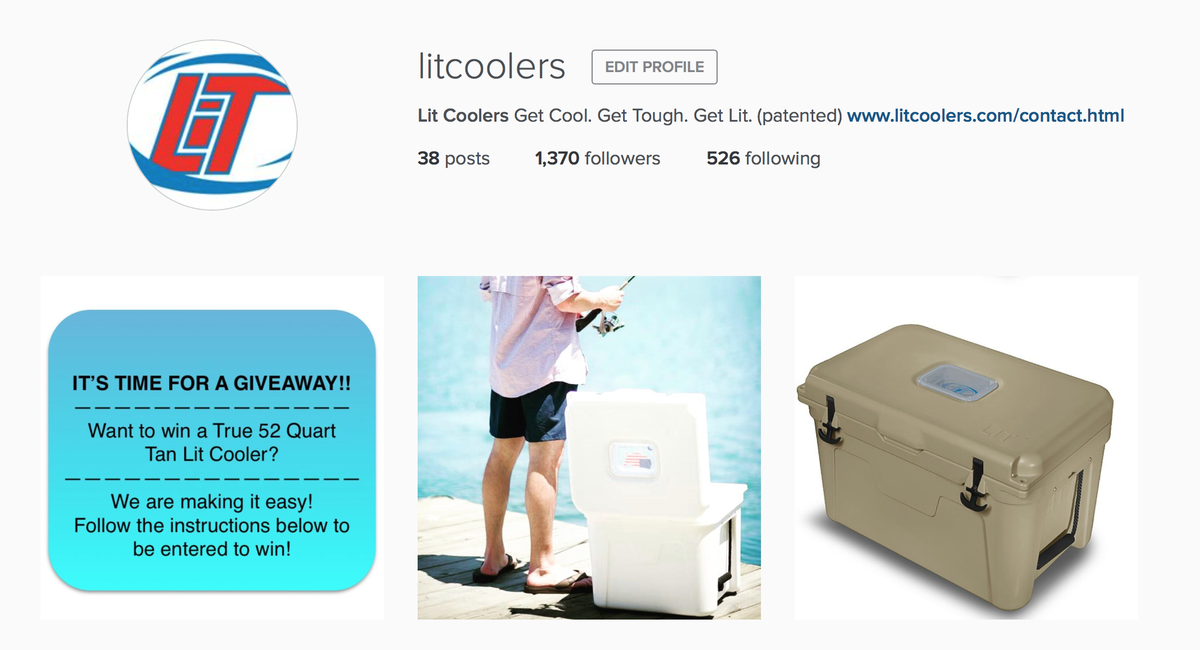 LiTCoolers's tweet photo. INSTAGRAM ONLY Giveaway going on right now.  Follow us on @instagram to find out how to be entered to win! http://t.co/9CDiVjPYwI
