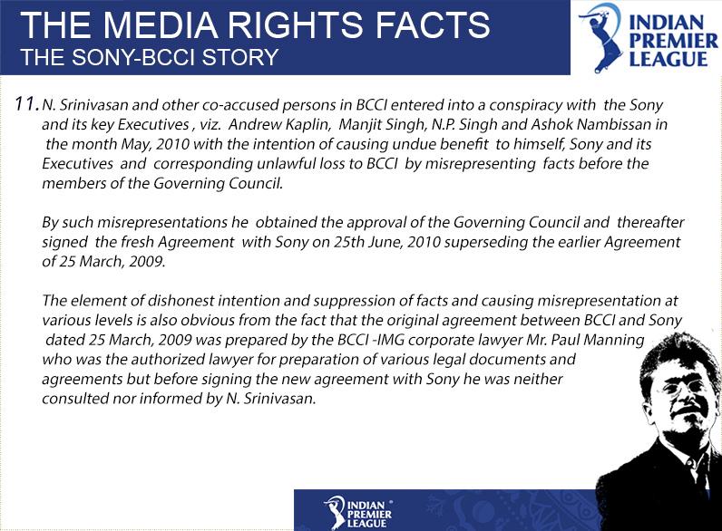 LalitKModi's tweet image. THE MEDIA RIGHTS FACTS: THE SONY #BCCI STORY #IPL #LalitGate