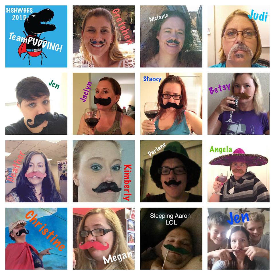 kenjelly222's tweet image. #TeamPUDDING! #GISHWHES2015 I think my favorite picture was the one Jen took of Aaron while he was sleeping!