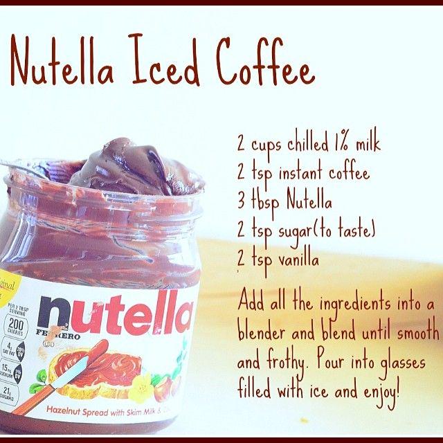 ChicTweak's tweet image. Yes to anything that involves Nutella! #COFFEEBREAK #Nutella #RecipesToTry