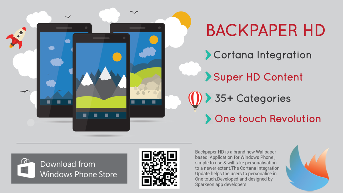 SparkienAppbox's tweet photo. @wmpoweruser The New Wallpaper App "BackPaper HD" Give it a try! http://t.co/b5m6nr9QO0 http://t.co/0DUmrtee7V