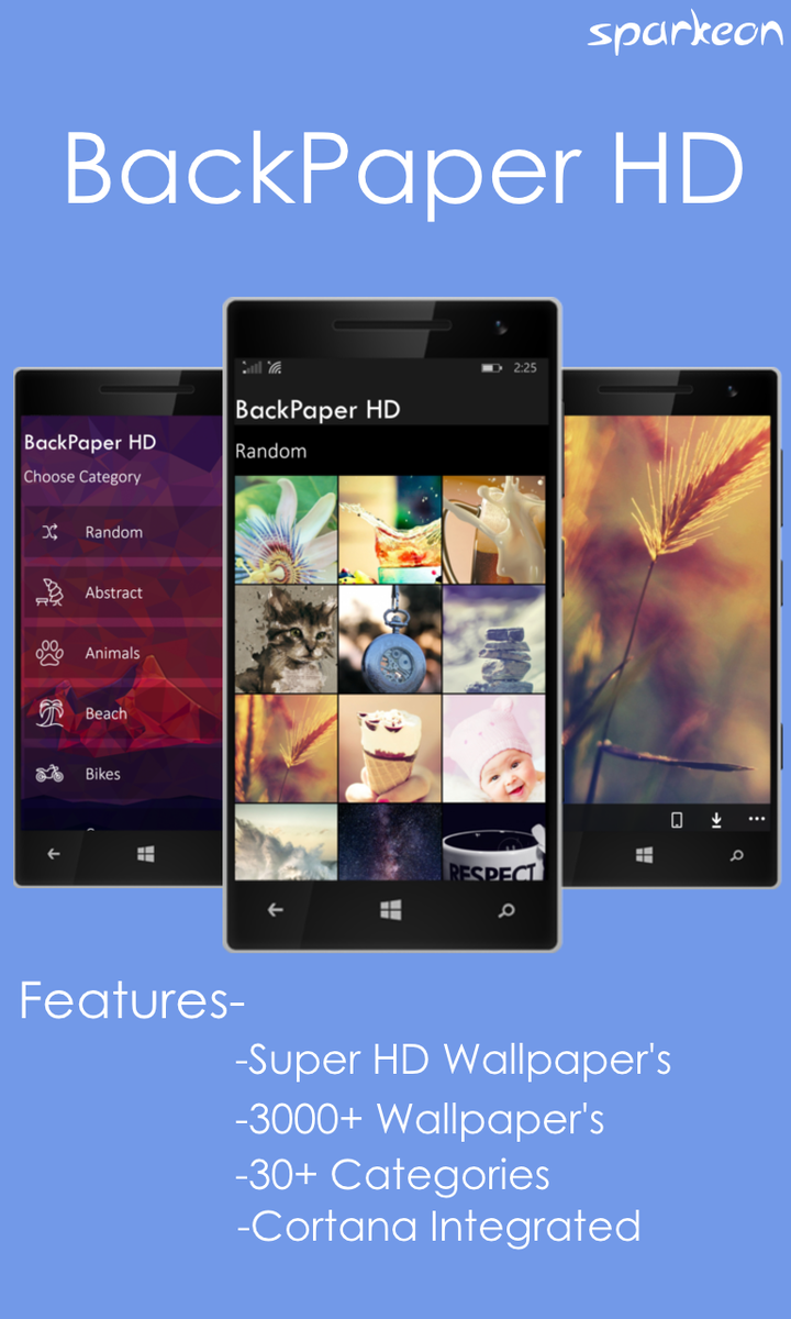 SparkienAppbox's tweet photo. @wmpoweruser The New Wallpaper App "BackPaper HD" Give it a try! http://t.co/b5m6nr9QO0 http://t.co/0DUmrtee7V