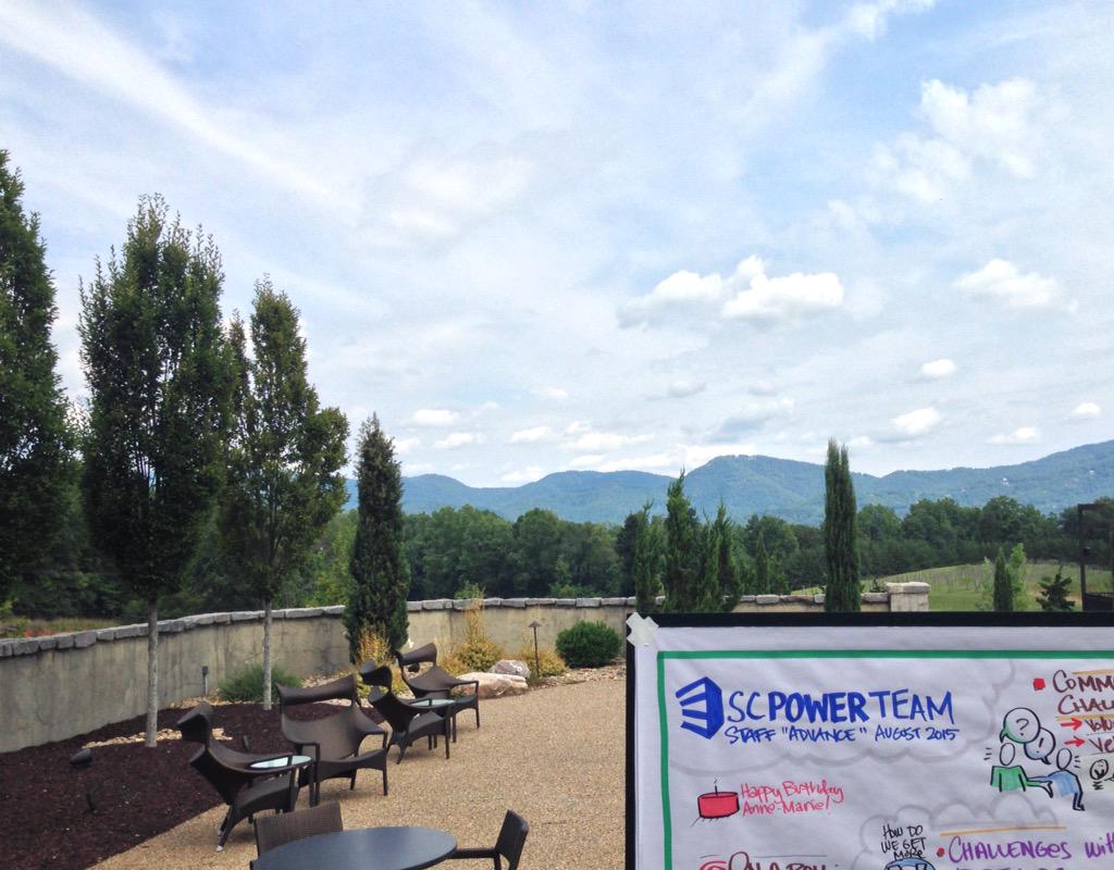jody_lentz's tweet photo. @hoteldomestique: space & staff are great! But the @SCpowerteam wanted to meet outside. #goodchoice @James_A_Chavez http://t.co/STW4tiSzXm