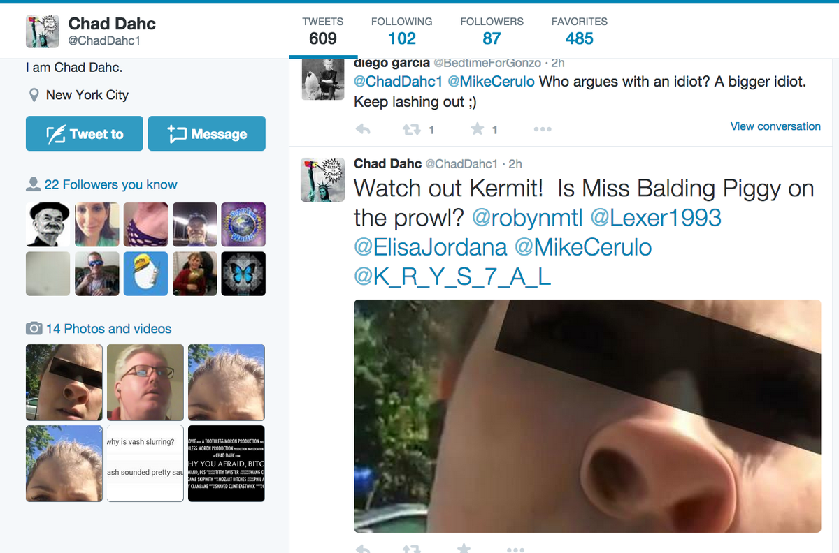 Torontotoes's tweet photo. I wonder why @K_R_Y_S_7_A_L likes @chaddahc1? I thought she hated abuse , I am confused doll #misogynist #enabler http://t.co/2TdpYsZneo