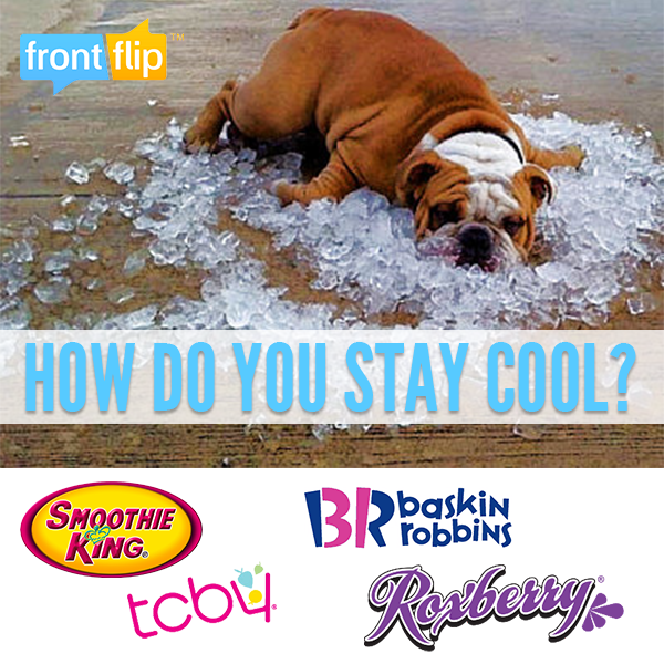 FrontFlip's tweet photo. Stay cool this #summer! Play to win icy-fresh treats from these Front Flip businesses! http://t.co/dPrTHDK90w http://t.co/yzY8O8OLw4