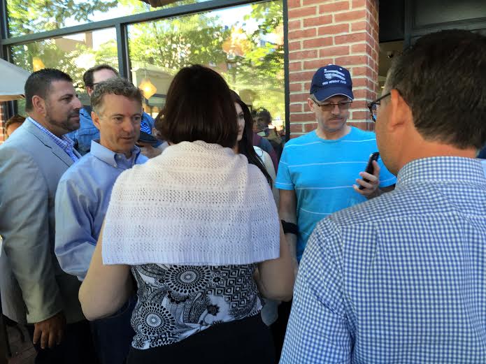 JeffreyMcMenemy's tweet photo. GOP prez candidate Rand Paul says party will be "utterly wiped out" if Trump is nominee @seacoastonline @DrRandPaul http://t.co/qY8L0vTgTX