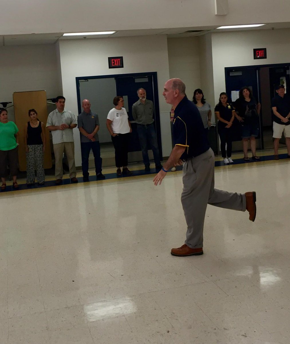 Liles demonstrating a new dance he made up this summer. It's awesome! Next time you see him ask for a demo