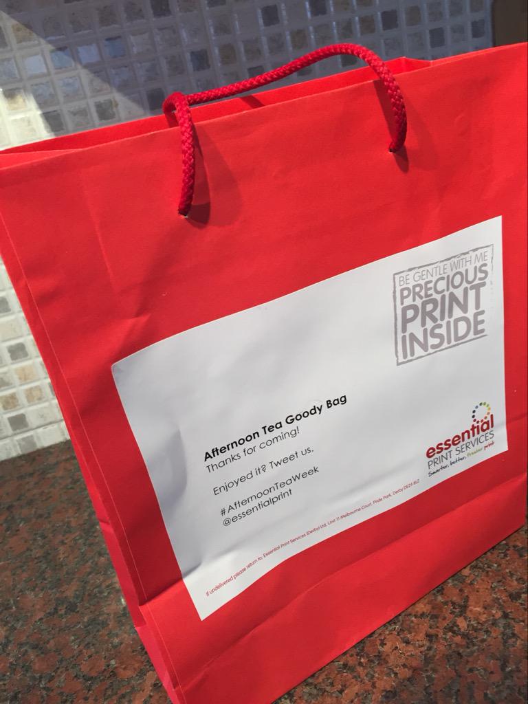PortixolUK's tweet photo. Thanks to @essentialprint for inviting us over for #AfternoonTeaWeek! Goodie bag &amp; #Spitfires 👍🏻😎☕️ http://t.co/Y8E9wB509Q