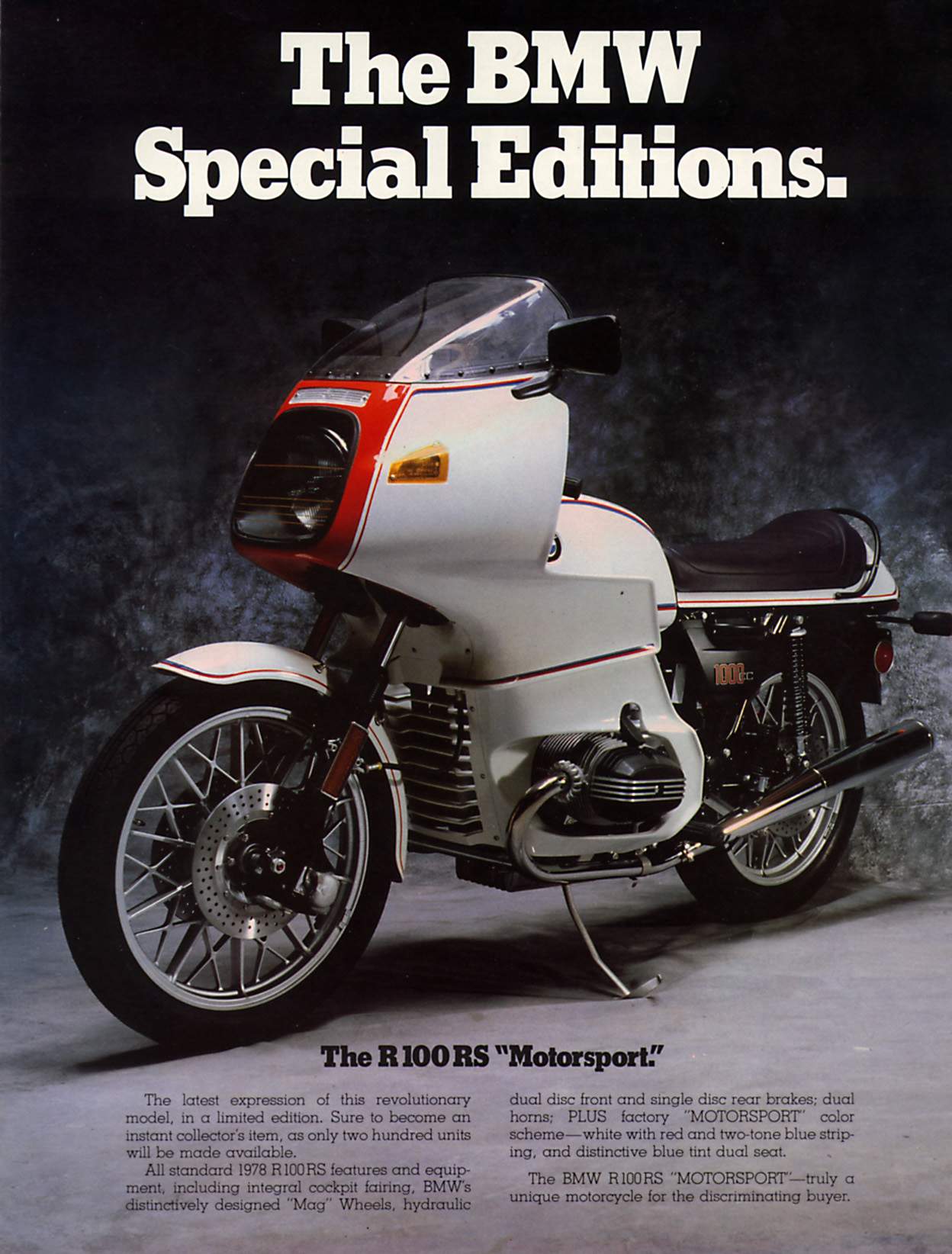 BMW Motorrad UK on X The BMW R100RS was the first motor developed in a wind tunnel and the first with a full fairing ThrowbackThursday http t 2yrHLQQoRK X