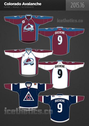 avalanche 2015 jersey