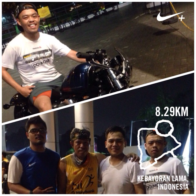 Pra7rit_Medis's tweet photo. Thanks kawan kawan @IndoRunners  I just ran 8.29 km with Nike+. #nikeplus http://t.co/gjq8Gjb9Wl