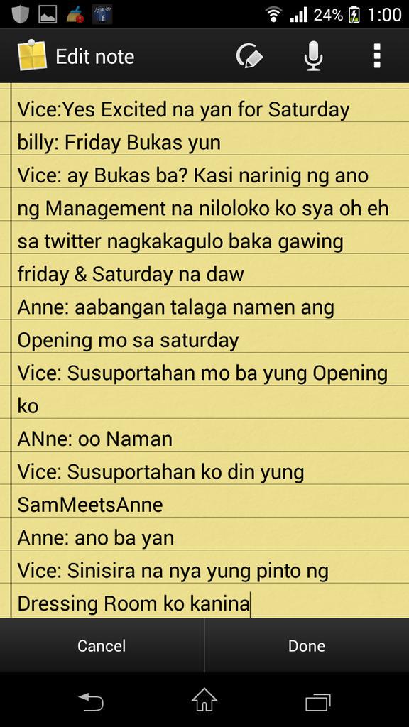 beylisaa's tweet photo. "@christinemaem14: Vice &amp; Anne Convo 😂😂😂
#AnneMeetsSamMilby http://t.co/suBx3PCHwm"