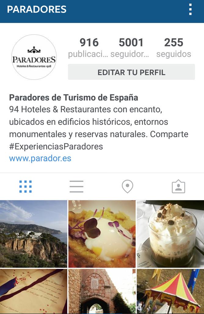 paradores's tweet image. 5.001 viajes.
5.001 sueños.
5.001 experiencias gastronómicas.
5.001 gracias a todos por seguirnos en #Instagram