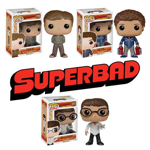 OriginalFunko's tweet image. RT &amp;amp; follow @OriginalFunko for a chance to win a set of Superbad Pop!s!