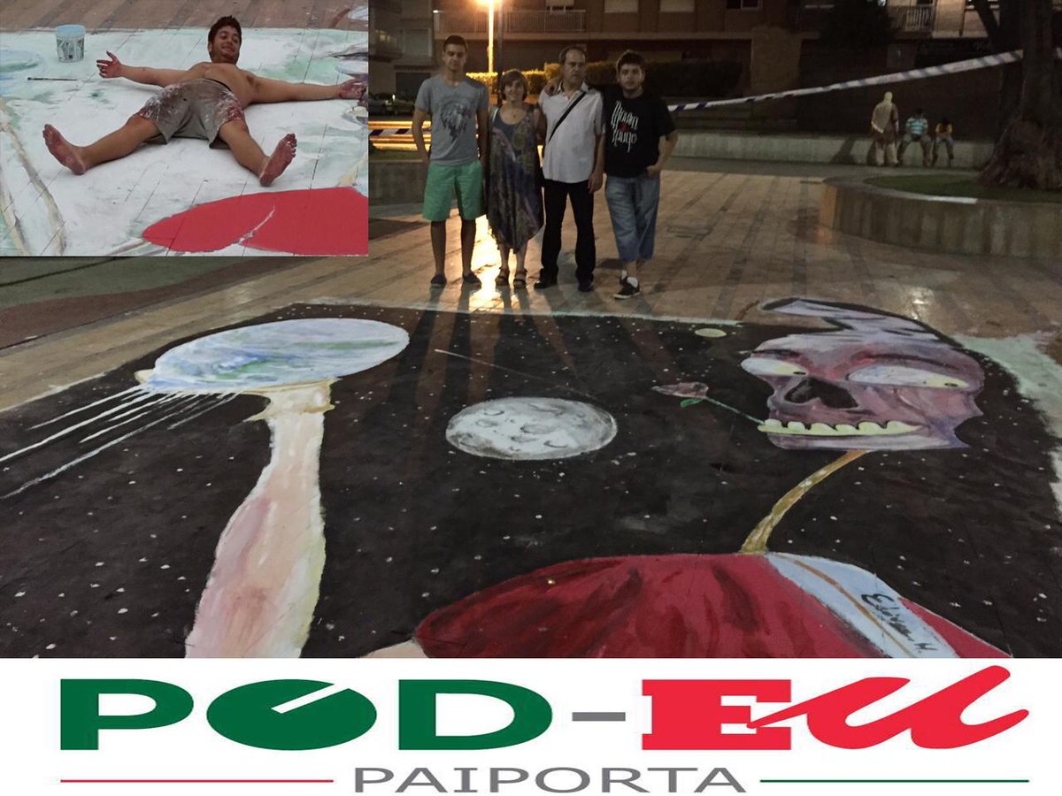 podeupaiporta1's tweet photo. En las fiestas de Paiporta, tenemos arte en la calle. http://t.co/jflscwtuuH