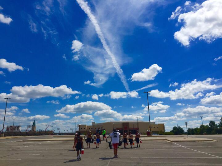 Perfect day for drumming