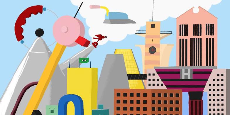 dezeen's tweet photo. Could there be anything more ridiculous than the idea of a Postmodern revival? http://t.co/q6V7YoHtdt #Pomosummer http://t.co/NVq7WfBjrM
