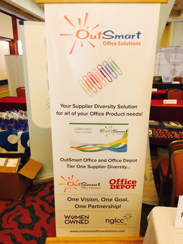 Dawn Ackerman (@outsmartdawn) on Twitter photo <a href="/OutSmartOffice/">OutSmart Office</a> & <a href="/officedepot/">Office Depot</a> #supplierdiversity #nglcc15 #LGBTBEs #outsmartoffice #ggba <a href="/OutSmartOffice/">OutSmart Office</a> & <a href="/officedepot/">Office Depot</a> #supplierdiversity #nglcc15 #LGBTBEs #outsmartoffice #ggba