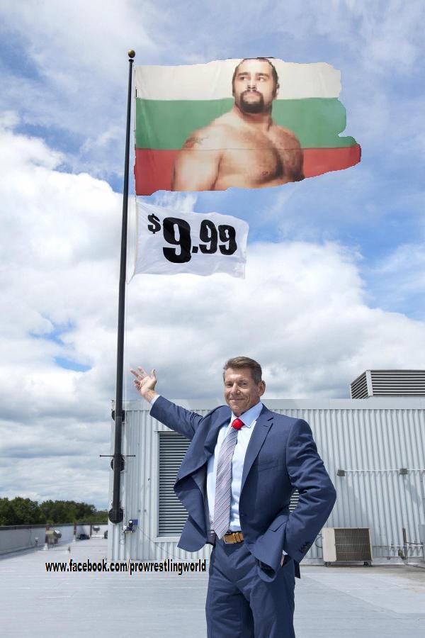 iamdb1990's tweet photo. @RusevBUL just how I remembered it happening... #RusevFlag http://t.co/RaEuTn0J4w