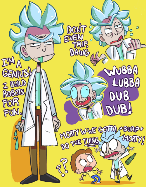 ecokitti's tweet photo. @JustinRoiland Some Rick n Morty fanart for you! :D http://t.co/tSuxH2qw3K
