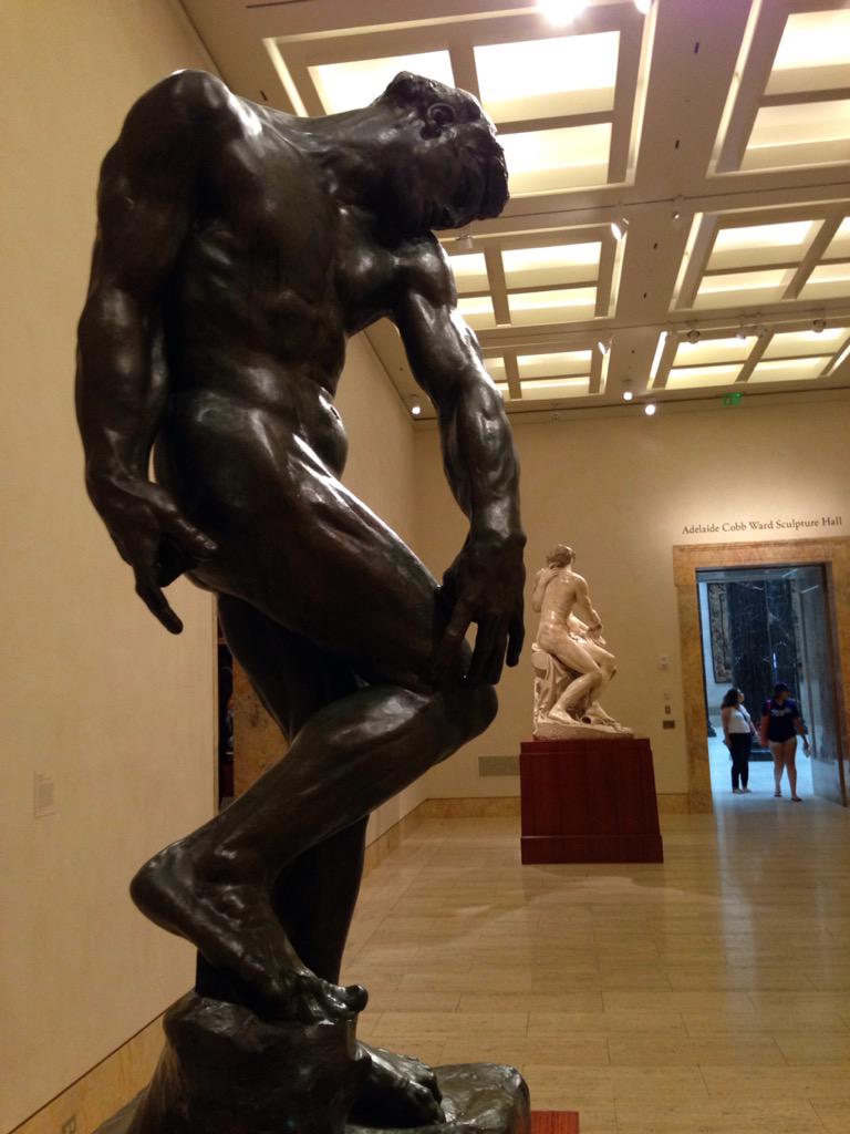 DylanEike's tweet photo. The original single lady #KC #ArtMuseumFun http://t.co/aJ22t9cztK