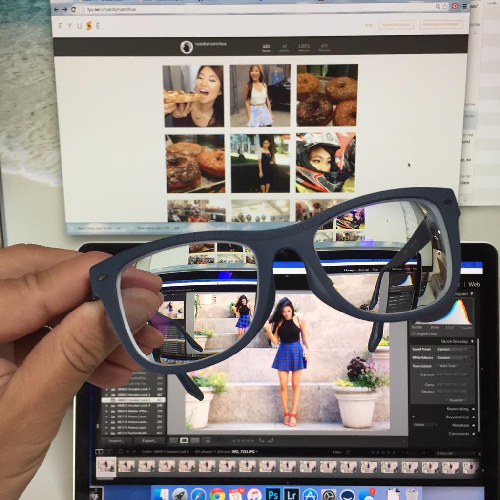 ryanbyryanchua's tweet photo. Rocking my @jinseyewear JINS Screen at work today. #BlockOutBlue http://t.co/aZcafhtmuO