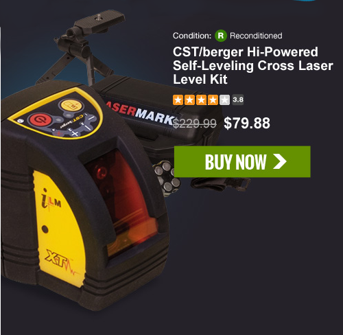 #SummerDeals CST/berger Self-Leveling Cross Laser Level for under $80? That's right » bit.ly/1EpizQd