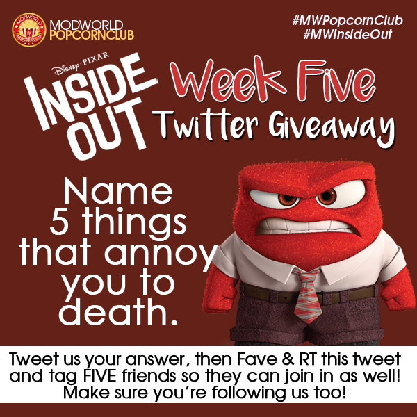 modworldinc's tweet photo. Round Five Giveaway! 1) Follow & tweet us your answer with the hashtag #MWInsideOut. 2) Fave, RT & tag 5 friends. Go! http://t.co/1orHNbYK5Q