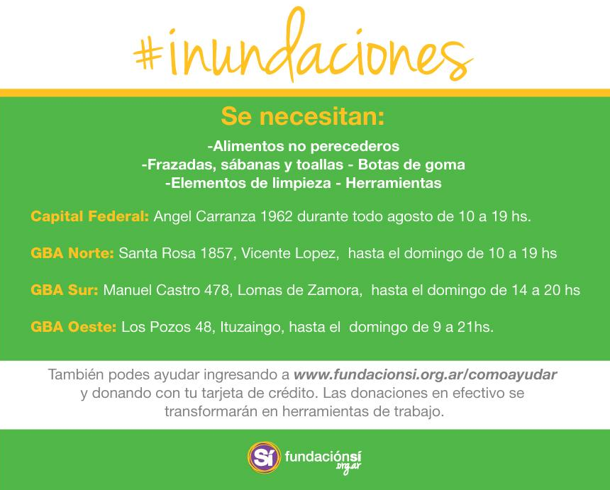 infobae's tweet photo. #ElMapaDelAgua | Cómo colaborar con las víctimas de las #inundaciones @sifundacion @HambreCero http://t.co/vVWaA8uT0G