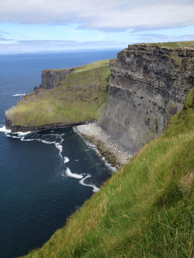 SusannaSpada's tweet image. Esta mañana al otro lado de la isla #galway #ireland #mohercliffs