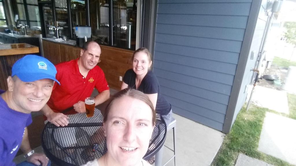 daisedkat's tweet photo. @TGrods Where's a selfie stick when you need one! Beehive Basin Brewery! @bwebster719 #netc2015 http://t.co/CpbiLNO8sN