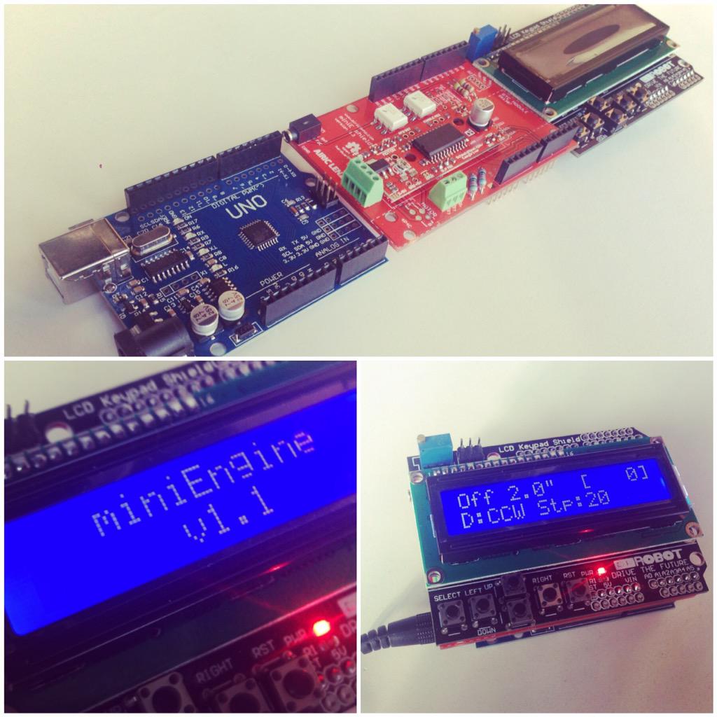 albazetech's tweet image. Trabajando en un nuevo proyecto: un #slider programable, motorizado y con disparador automatico #arduino #miniengine