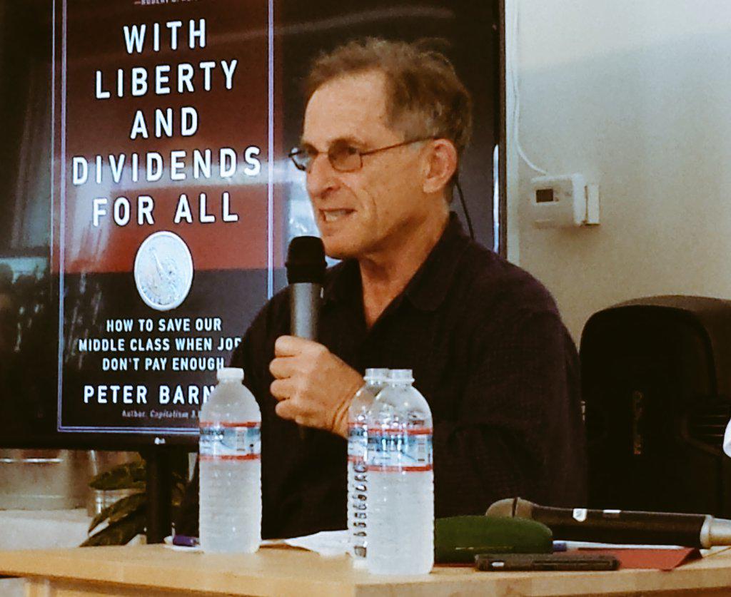 szborgman's tweet image. Great convo on distributing 'common weath' funds to all citizens. Period. (Think Alaska..)  #socent #skollwf