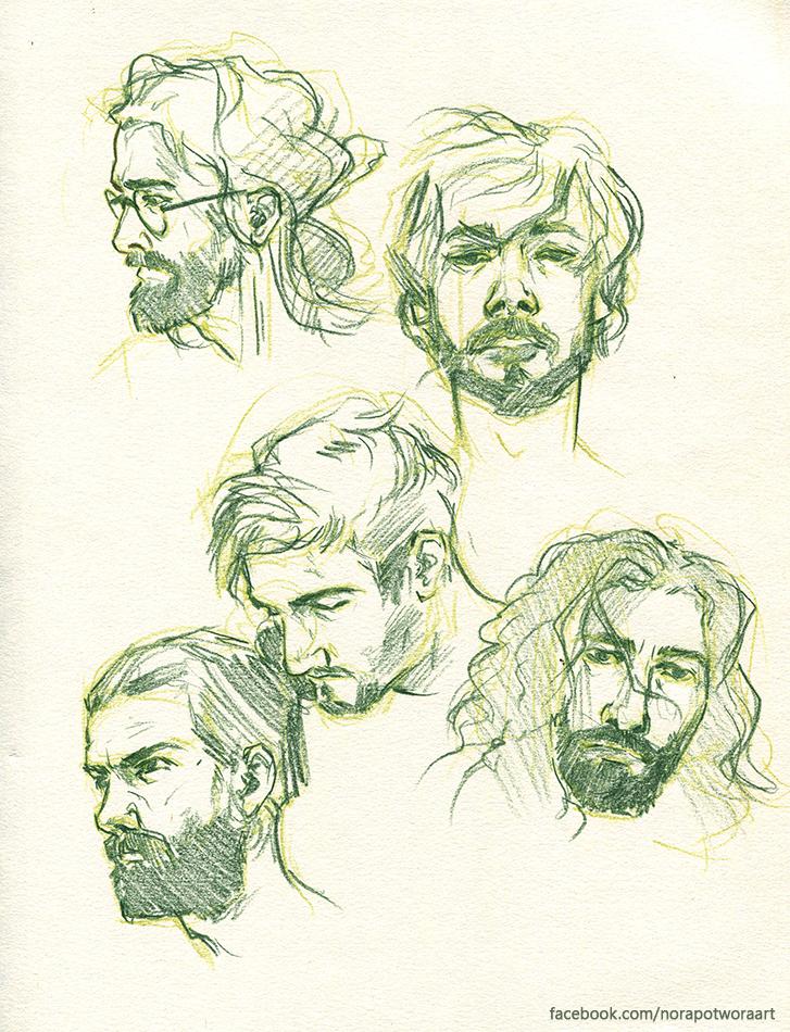 Another #traditional #human #sketches 