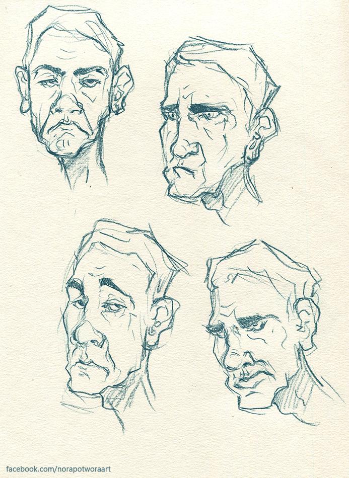 Another #traditional #human #sketches 