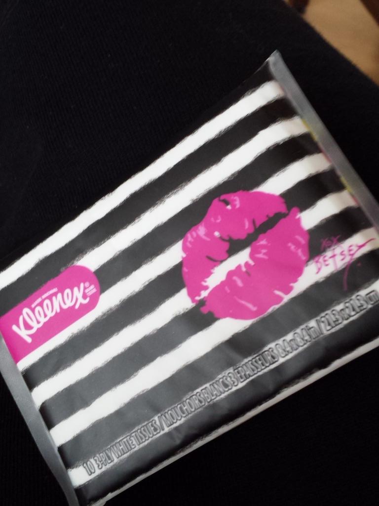 FINALLY FOUND <a href="/xoBetseyJohnson/">Betsey Johnson</a> #Kleenex's ...ABOUT TIME!!!!! Bringing Miss Betsey everywhere I go XOX💕💋 😉