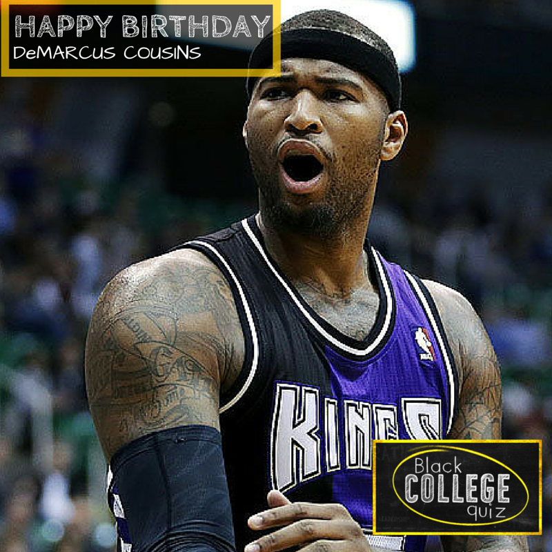 Happy Birthday DeMarcus Cousins! 