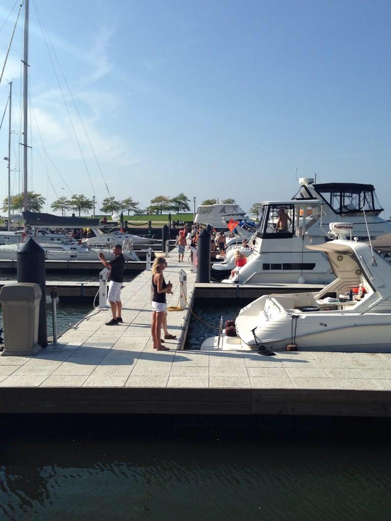 rockanddock's tweet photo. Who's saligating with us today for the @Browns opener? #clevelandbrowns #rockanddock http://t.co/SJKPE7fgQl