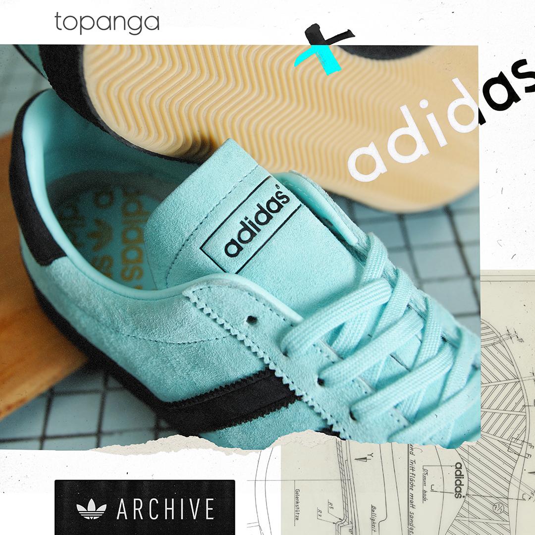 adidas topanga aqua blue