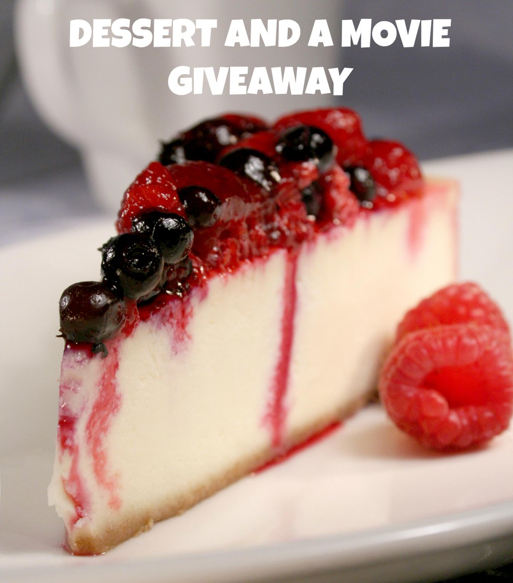 Remember to enter our #DessertandaMovie giveaway on #Facebook! Tomorrow morning we announce the winner! #yeg #yegfood