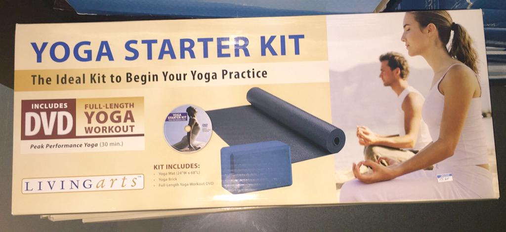 HandalMaison's tweet photo. Yoga starter kit for $15.90 http://t.co/PwXI9d8N2S