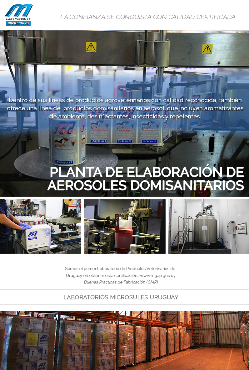 LMicrosules's tweet photo. Planta de elaboración de Aerosoles Domisanitarios. http://t.co/osCcfj8hwy