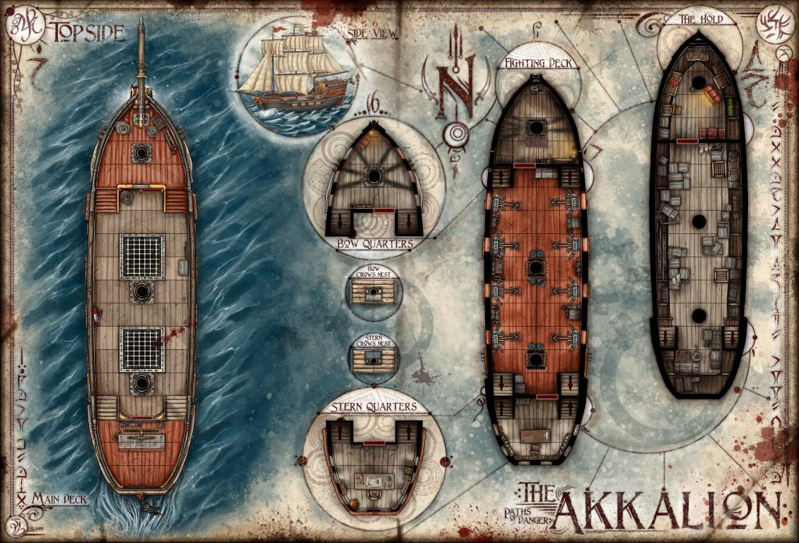 D D 5e Boat Map Jared Blando On Twitter: "The Akkalion Massive Ship Map Is Now Available!  Swashbucklers, Prepare For Glory! #Rpg #Dnd5E Http://T.co/Zlkorgmbta  Http://T.co/Andukdydkp" / Twitter
