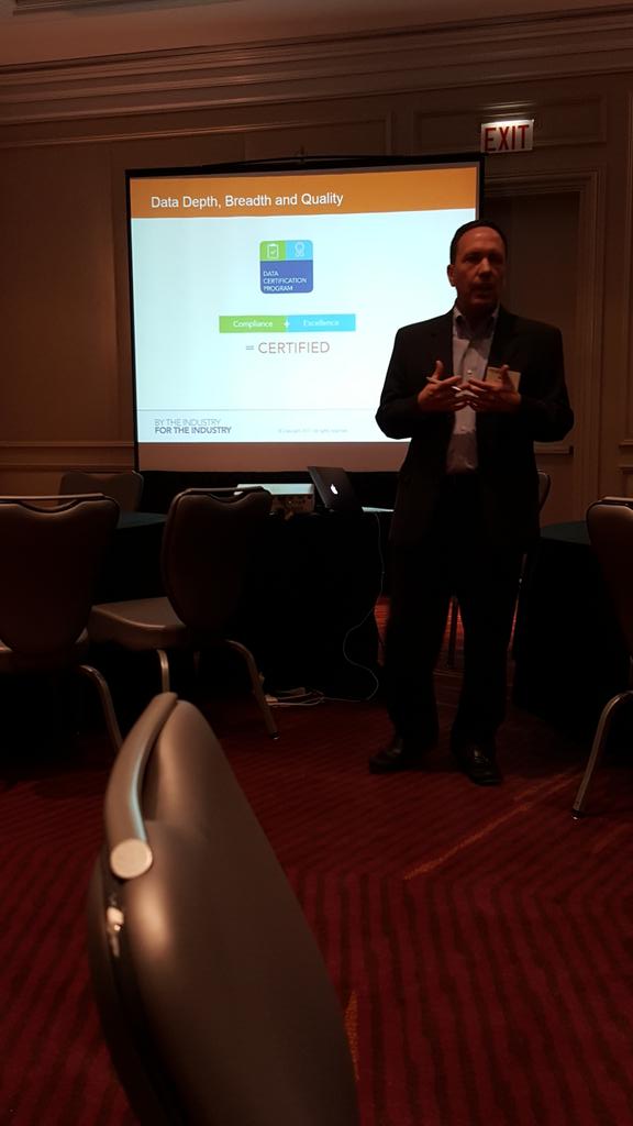idea4industry's tweet image. IDEA&apos;s own Mike Wentz presenting about imp. of data quality at #NAEDTech