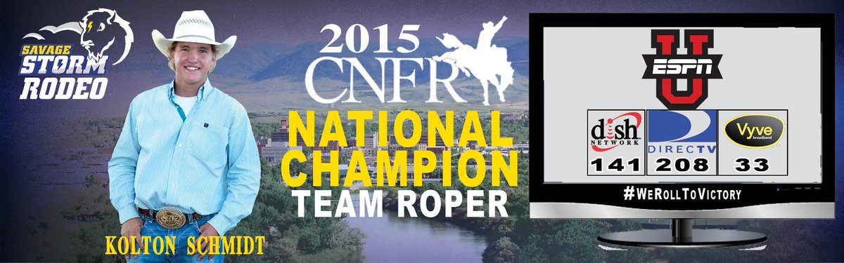 WATCH: Relive #SErodeo's Kolton Schmidt NATIONAL CHAMPIONSHIP at the <a href="/collegerodeo/">CNFR</a> on <a href="/ESPNU/">ESPNU</a> tonight at 6 &amp; 7 p.m.